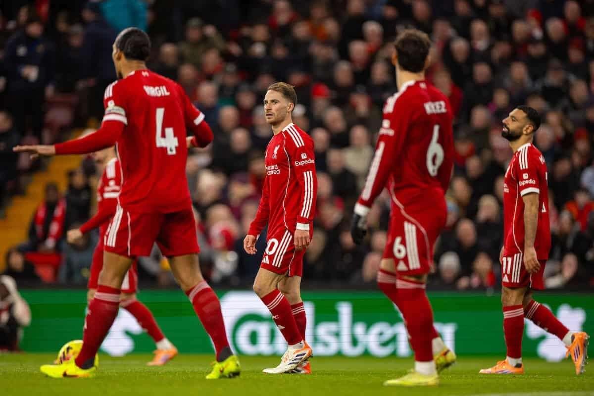 Những con số phơi bày sự sụp đổ của Liverpool trước Forest