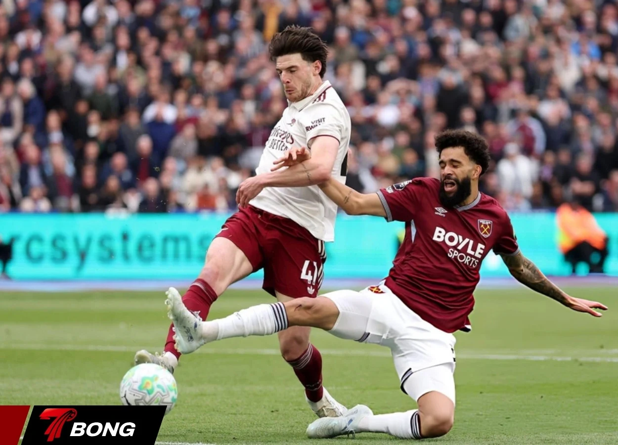 Arsenal áp đảo trận đấu nhưng gặp hàng thủ West Ham kiên cường