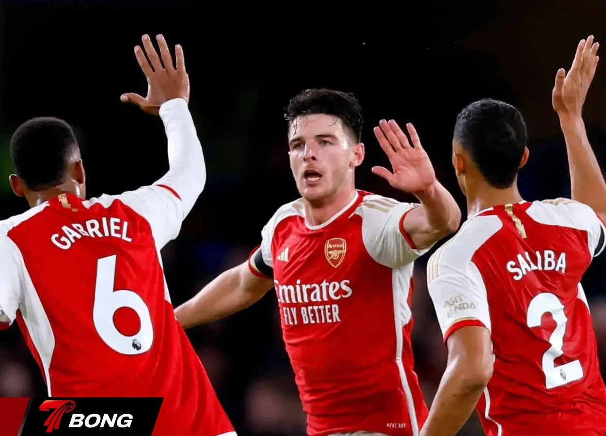 Bức tường thép Arsenal từ Saliba, Gabriel đến Declan Rice