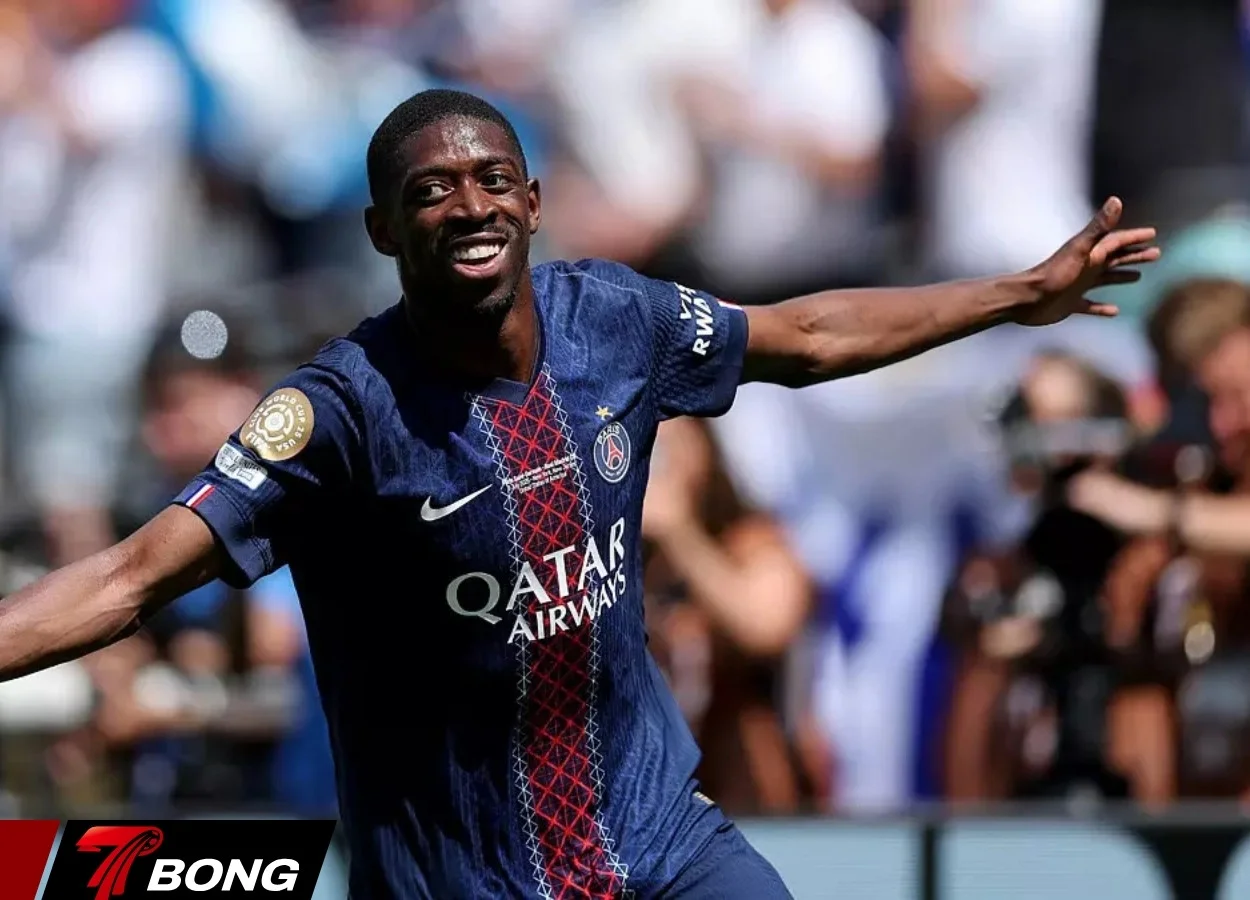 Dembele nhận điểm 10 từ Sofascore