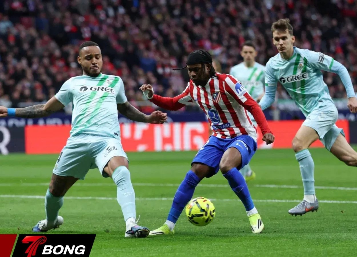 Hàng phòng ngự Betis kiên cường trước Atletico