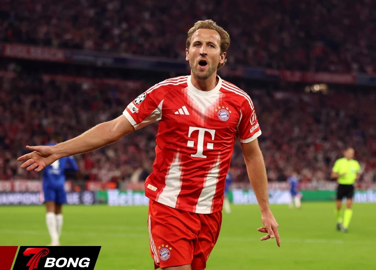 Kane tỏa sáng trong màu áo Bayern