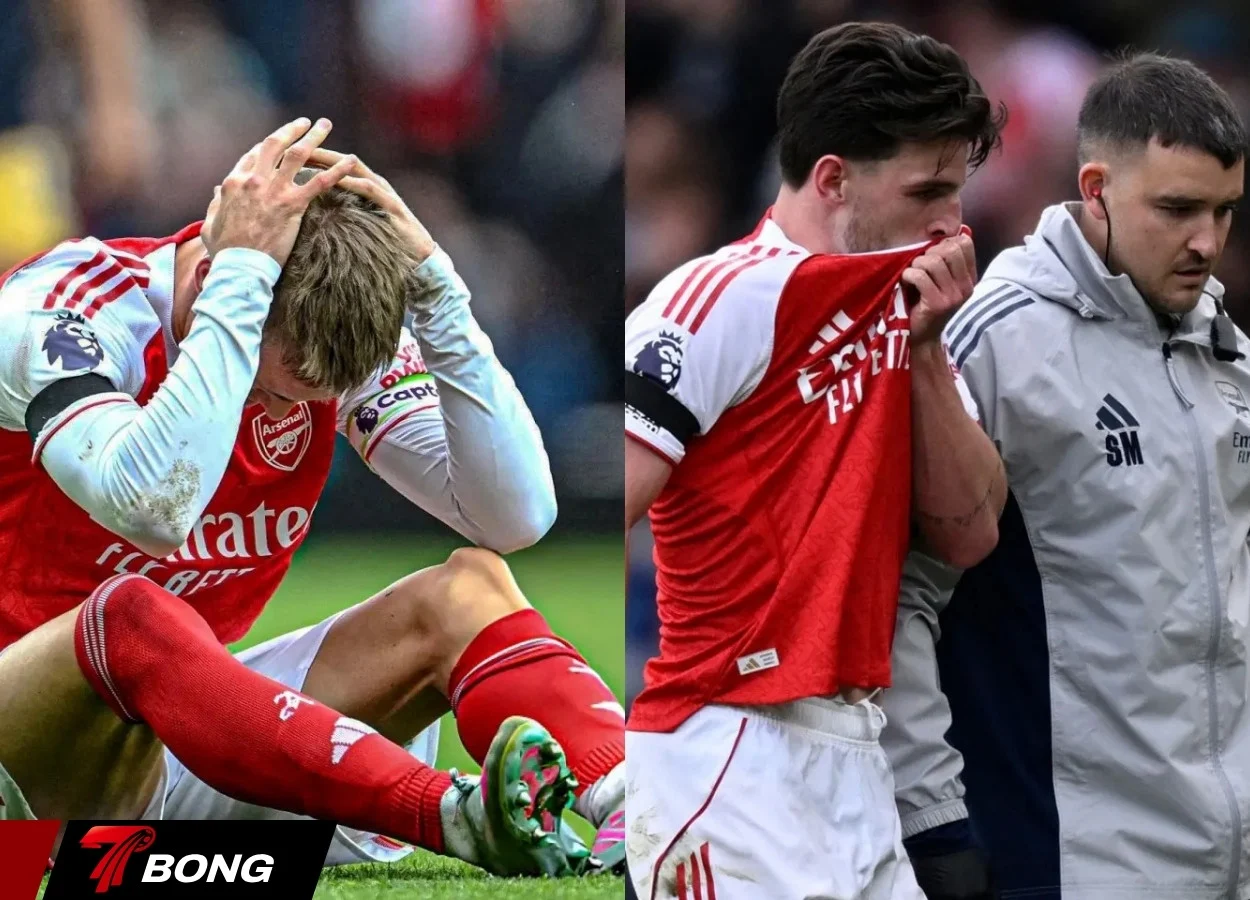 Odegaard chưa hồi phục hoàn toàn chấn thương