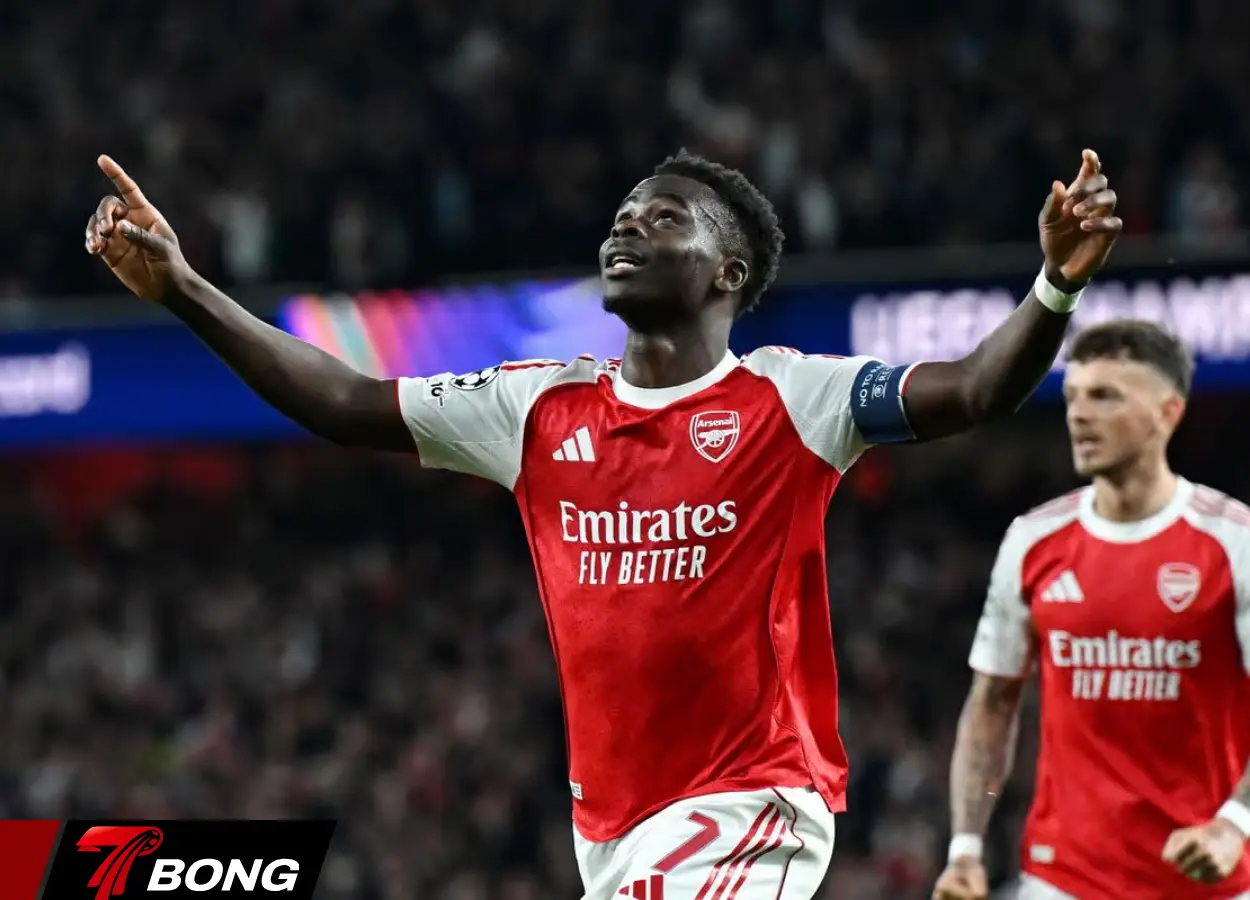 Bukayo Saka là người ghi bàn thắng duy nhất, đả bại một Atletico Madrid mạnh mẽ