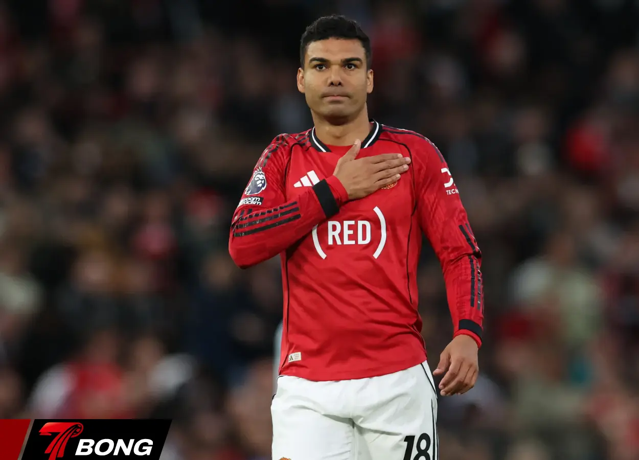 Casemiro mở tỷ số cho Manchester United
