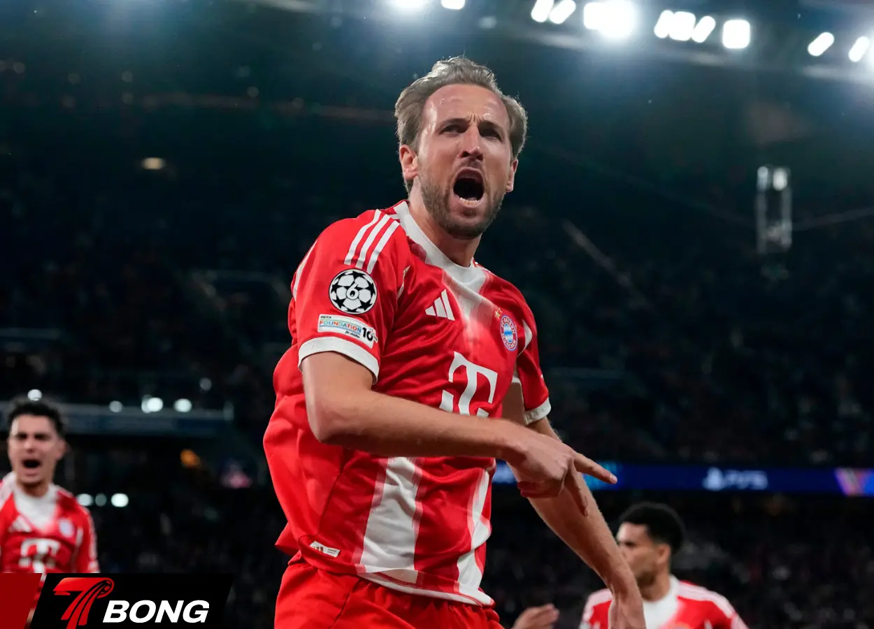 Harry Kane dù mở tỷ số từ sớm nhưng Bayern Munich vẫn thiếu may mắn khi kết quả chung cuộc vô cùng suýt sao