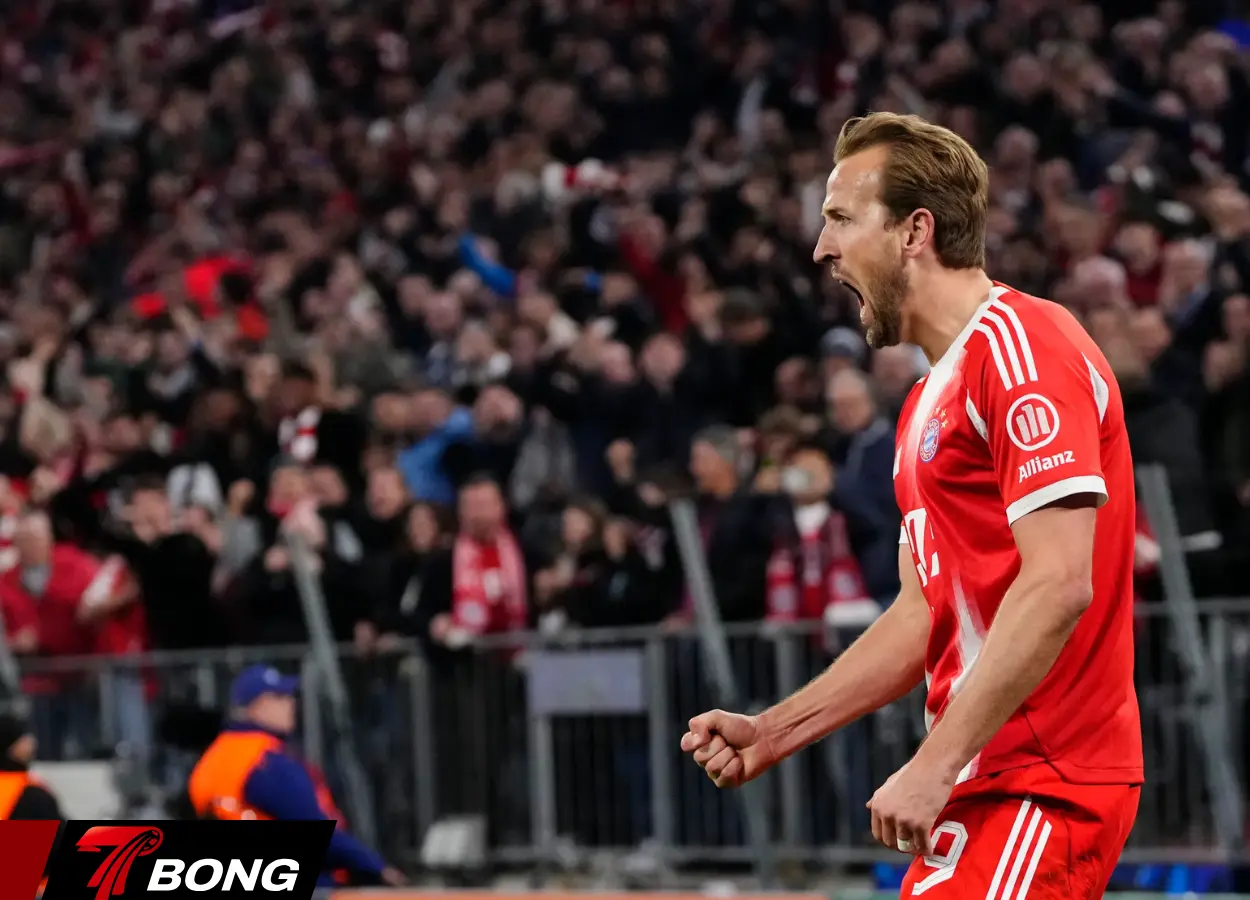 Harry Kane không thể cứu vãn được Bayern Munich