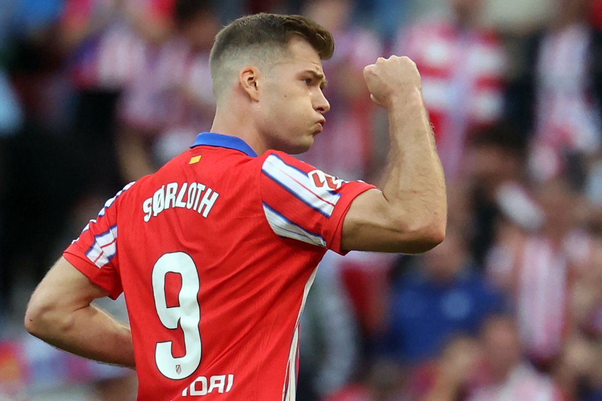 Mảnh ghép Alexander Sorloth trong đội hình Atletico Madrid