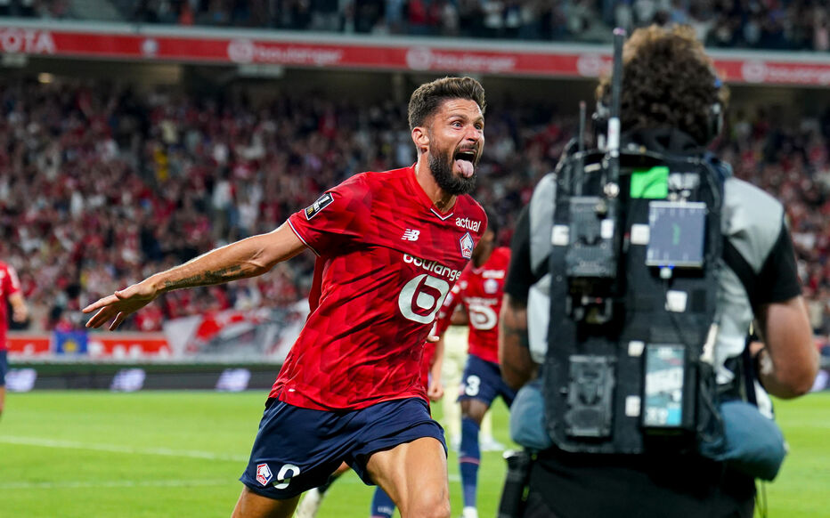 Olivier Giroud lập công giúp Lille vào vòng 16 đội Europa League