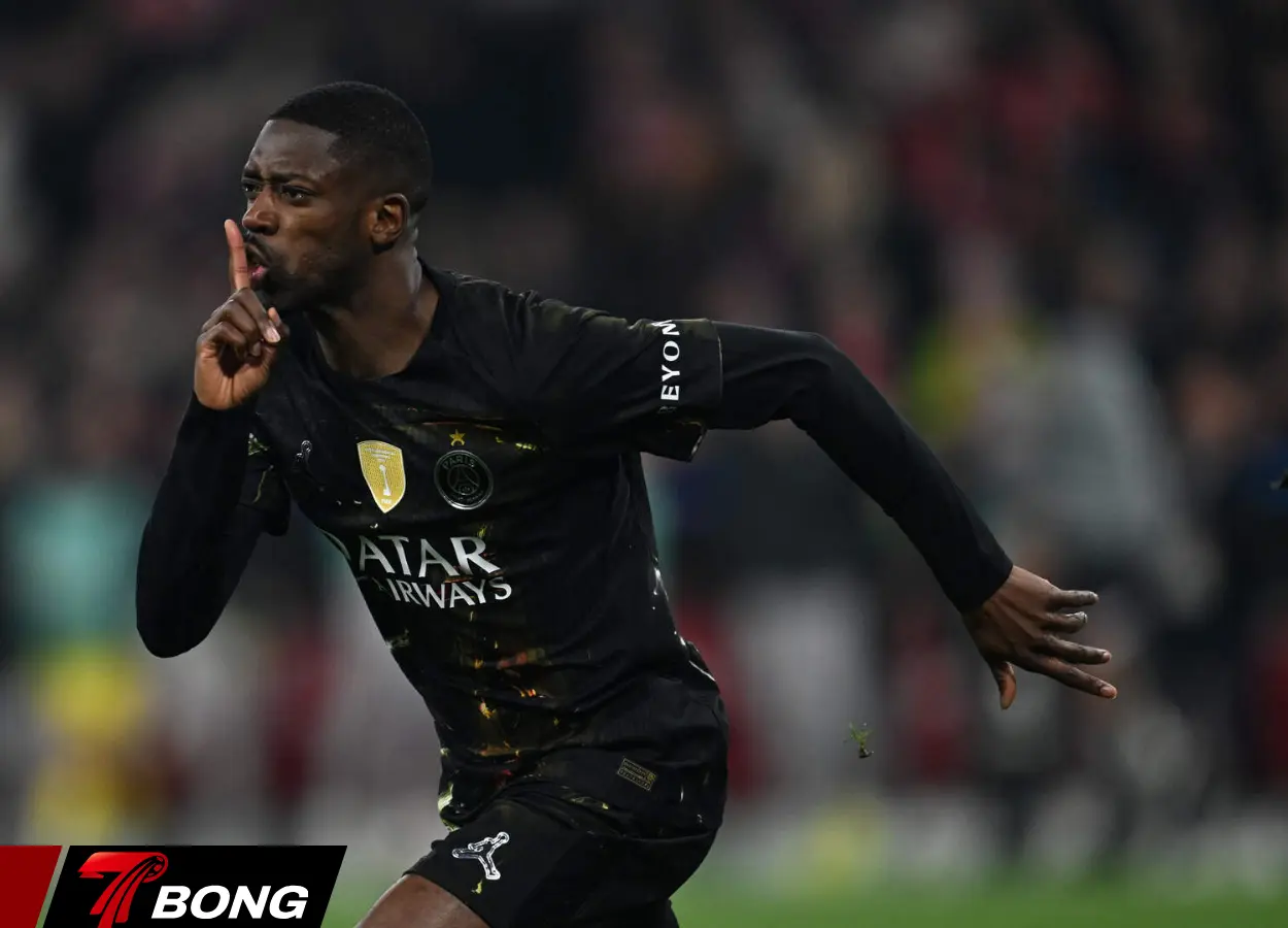 Ousmane Dembele ghi bàn sớm mở tỷ số cho Paris Saint-Germain