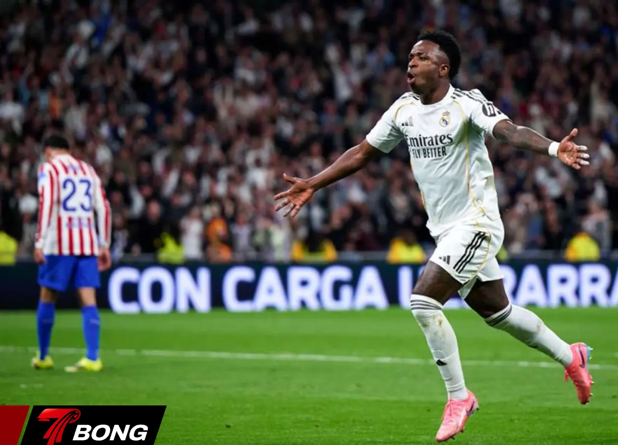 Vinicius Junior lập cú đúp ấn định trận đấu cho Real Madrid