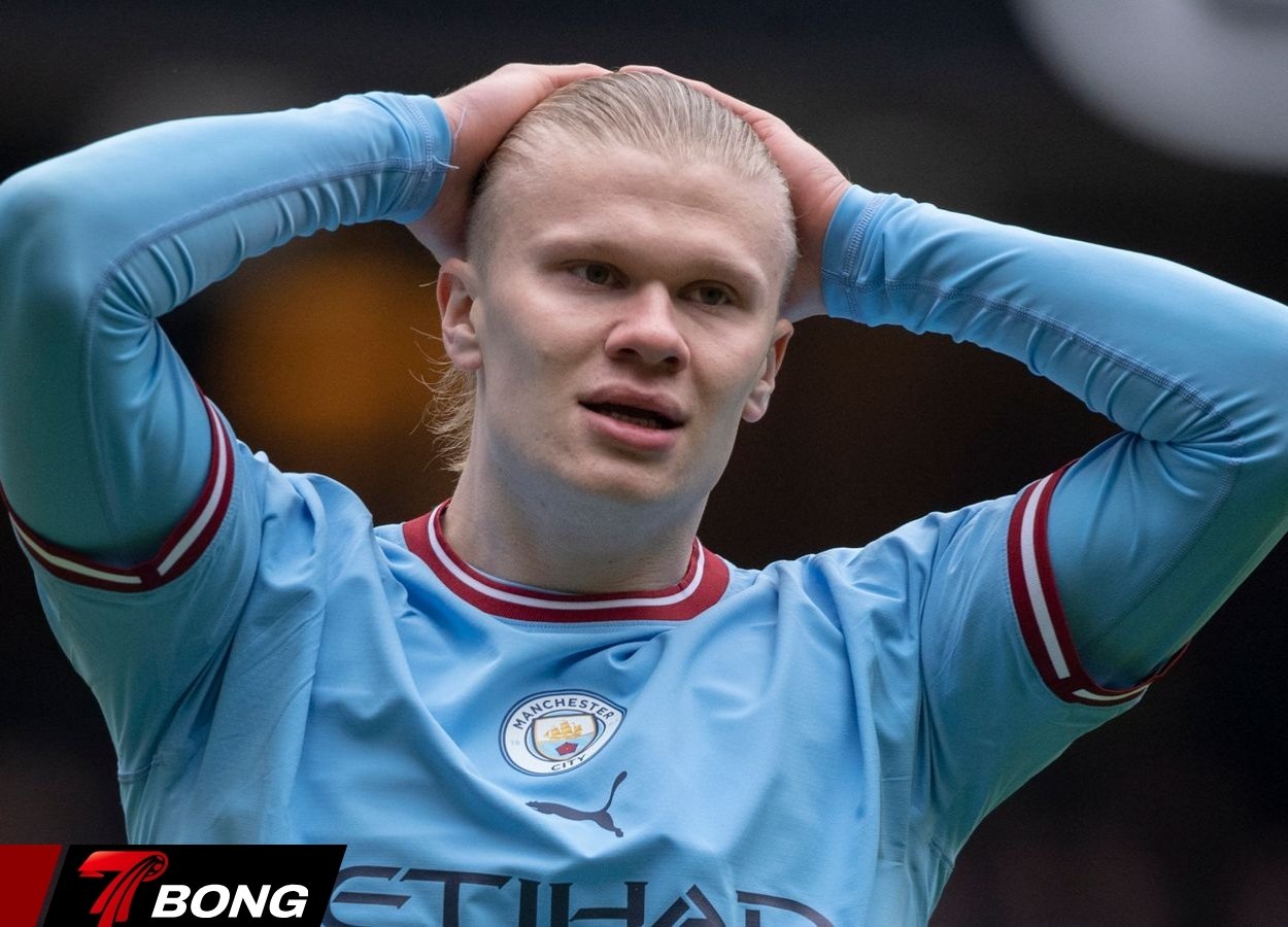 Erling Haaland sa sút phong độ