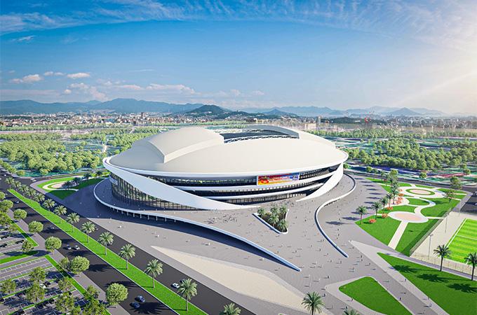 Khởi công xây dựng SVĐ hiện đại nhất Việt Nam, đủ tiêu chuẩn tổ chức World Cup