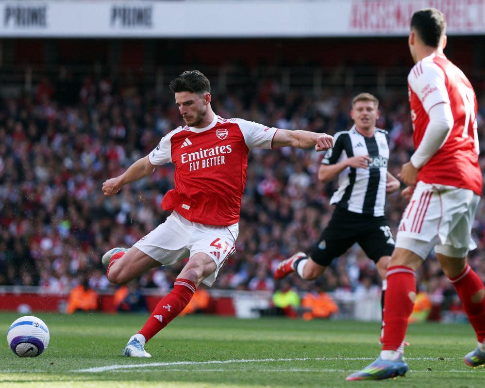 Declan Rice ấn định ngôi á quân cho Arsenal, khiến Newcastle lo lắng
