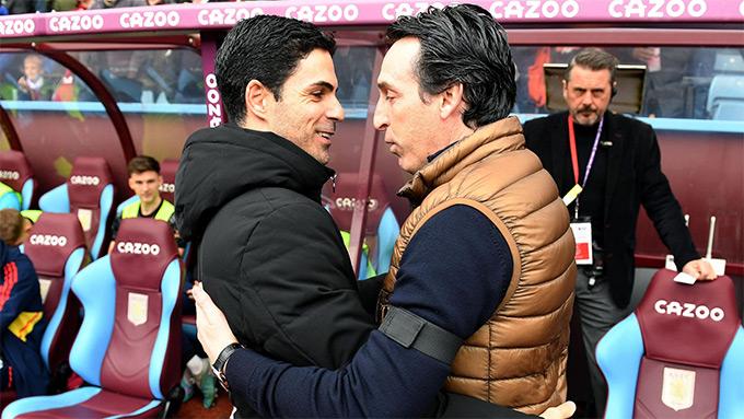 Arsenal vs Aston Villa: Đại chiến Top 3 thiếu vắng 13 ngôi sao