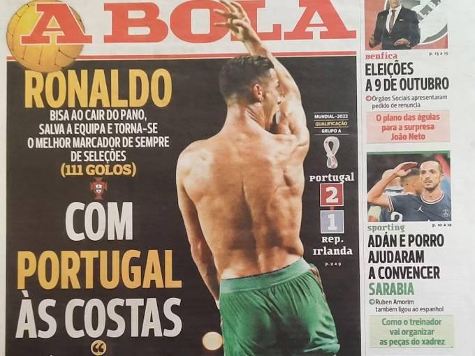 Bồ Đào Nha – Ireland: Cơ hội để Ronaldo ghi dấu ấn bất tử
