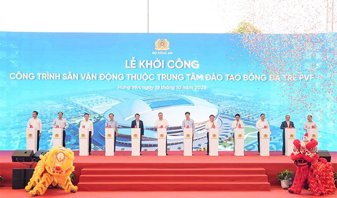 Khởi công xây dựng SVĐ hiện đại nhất Việt Nam, đủ tiêu chuẩn tổ chức World Cup