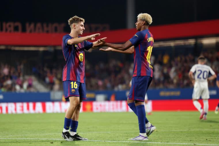 Yamal và Lopez lập cú đúp, Barcelona nghiền nát Como